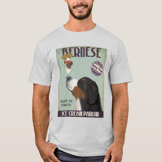 Bernese Ice Cream T-shirt (Voorkant)