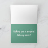 Bernese Leonberger Great Pyrenees Kerstmis Kaart (Binnen)