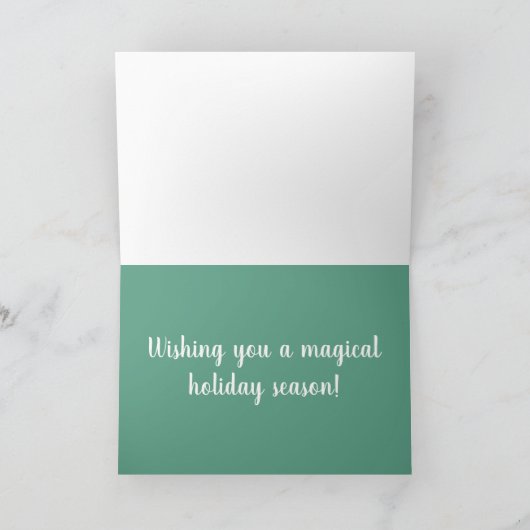 Bernese Leonberger Great Pyrenees Kerstmis Kaart (Binnen)