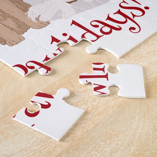 Bernese Leonberger Great Pyrenees Legpuzzel (Zijkant)