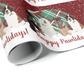 Bernese Leonberger Great Pyrenees St Bernard Cadeaupapier (Rol Hoek)