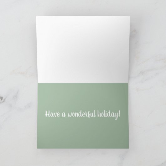 Bernese Leonberger Pyrenees St Bernard Kerstmis Kaart (Binnen)