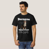 Bernese Lovers, Bernese Mountain Dog T-Shirt (Voorkant volledig)