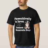 Bernese Lovers, Bernese Mountain Dog T-Shirt (Voorkant)