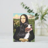 Bernese - Mona Lisa - Aangepast Briefkaart (Staand voorkant)