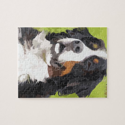 Bernese moundog legpuzzel (Horizontaal)