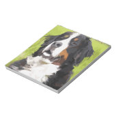 Bernese moundog notitieblok (Linkerzijde)
