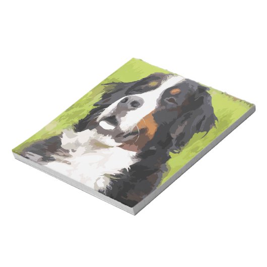 Bernese moundog notitieblok (Linkerzijde)