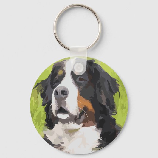 Bernese moundog sleutelhanger (Voorkant)