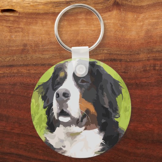 Bernese moundog sleutelhanger (Voorkant)