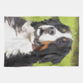 Bernese moundog theedoek (Horizontaal)