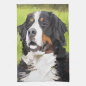 Bernese moundog theedoek (Verticaal)
