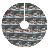 Bernese Mountain Caravan Kerstavontuur Kerstboom Rok (Voorkant)