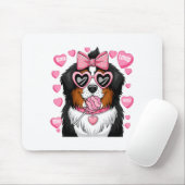 Bernese Mountain Coquette Dog Pet Lover Owner  Muismat (Met muis)
