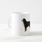 Bernese Mountain Dog 2 Koffiemok (Voorkant links)