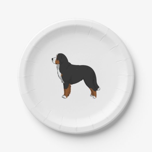 Bernese Mountain Dog 2 Papieren Bordje (Voorkant)