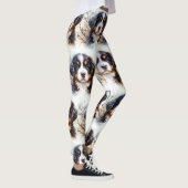 Bernese Mountain Dog AI Puppy  Leggings (Rechts)
