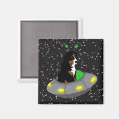 Bernese Mountain Dog Alien Magneet (Voorkant / Achterkant)