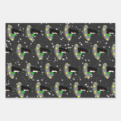 Bernese Mountain Dog Alien UFO Inpakpapier Vel (Voorkant 3)