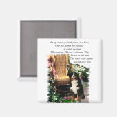 Bernese Mountain Dog Art Gifts Magneet (Voorkant / Achterkant)