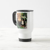 Bernese Mountain Dog Art Gifts Reisbeker (Voorkant links)