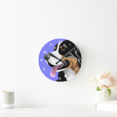 Bernese Mountain Dog Art Gifts Ronde Klok (Huis)