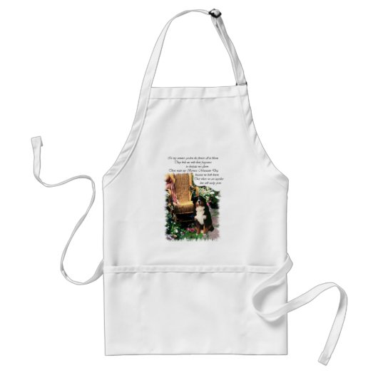 Bernese Mountain Dog Art Gifts Standaard Schort (Voorkant)