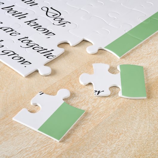 Bernese Mountain Dog Art Legpuzzel (Zijkant)