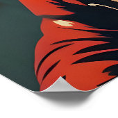 Bernese Mountain Dog Astronaut Poster, Berner Senn Poster (Hoek)