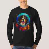Bernese Mountain Dog Astronaut T-shirt (Voorkant)