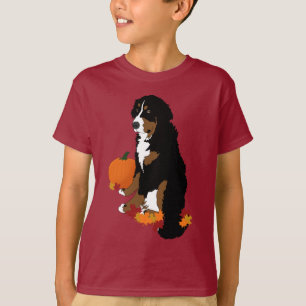 Bernese Mountain Dog Autumn T-shirt