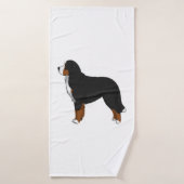 Bernese Mountain Dog Badhanddoek (Badhanddoek)