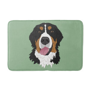 Bernese Mountain Dog Badmat