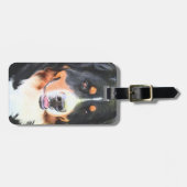 Bernese Mountain Dog Bagagelabel (Voorkant horizontaal)