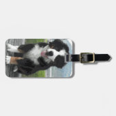 Bernese Mountain Dog bagagelabel (Voorkant horizontaal)