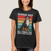 Bernese Mountain Dog Berner Dad T-shirt (Voorkant)