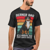 Bernese Mountain Dog Berner Dad T-shirt (Voorkant)