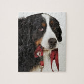 Bernese Mountain Dog (Berner Sennenhund) met Legpuzzel (Verticaal)