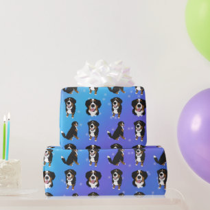 Bernese Mountain Dog Birthday Cadeaupapier