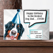 Bernese Mountain Dog Birthday Card Kaart