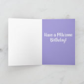 Bernese Mountain Dog Birthday Kaart (Binnen)