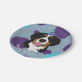 Bernese Mountain Dog Birthday Papieren Bordje (Gekanteld)