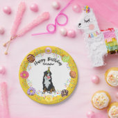 Bernese Mountain Dog Birthday Party Paper Bord (Feest)