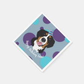 Bernese Mountain Dog Birthday Servet (Hoek)