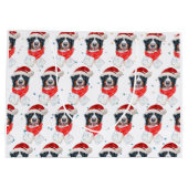 Bernese Mountain Dog Breed Christmas Groot Cadeauzakje (Achterkant)