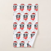 Bernese Mountain Dog Breed Christmas Handdoek (Handdoek)