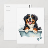 Bernese Mountain Dog Briefkaart (Voorkant / Achterkant)