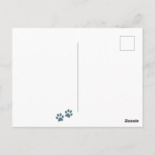 Bernese Mountain Dog Briefkaart (Achterkant)