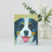 Bernese Mountain Dog Briefkaart (Staand voorkant)