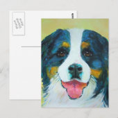 Bernese Mountain Dog Briefkaart (Voorkant / Achterkant)
